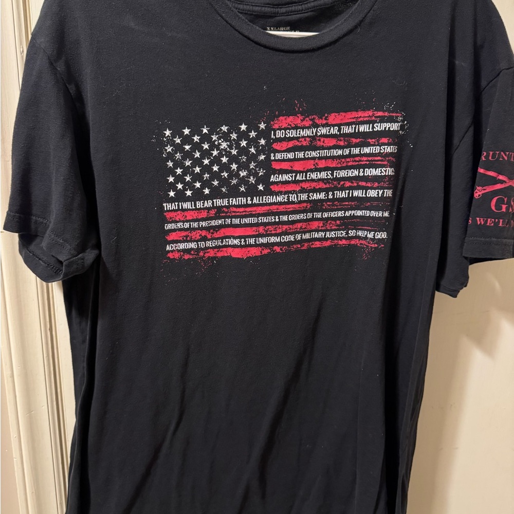 Grunt Style Black Graphic T-Shirt 2XL